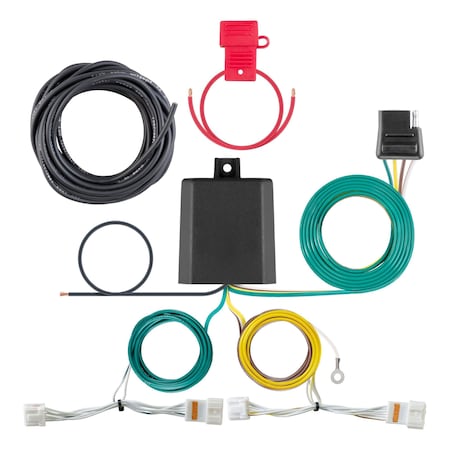 Curt Custom Wiring Harness, 4-Way Flat Output, Select Hyundai Sonata 56461